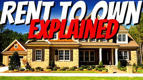 why are rent to own homes so cheap